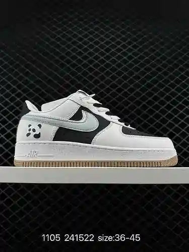Auténtica zapatilla deportiva casual y versátil Nike Air Force Low Air Force One Low. El rendimiento