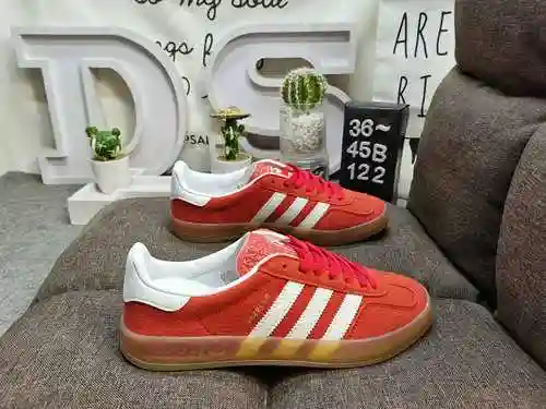 122D company grade true standard half size adlidas origins Gazelle Indoor casual wear resistant ligh
