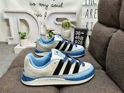 928D/adidas adic loafers "Shark loafers" New Co branded Launch, Joining Hands with Philade