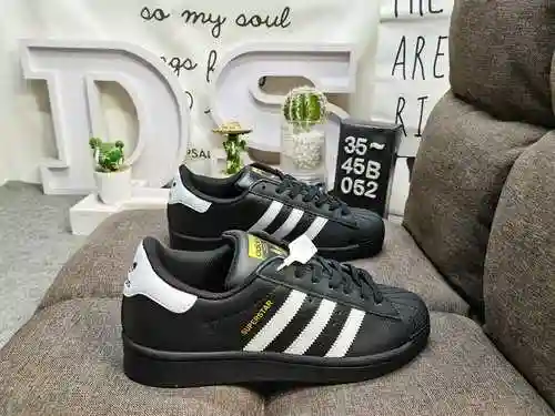 052DAdidas Clover Originals Superstar Shell Head Classic Versatile Casual Sneakers High Density EVA 