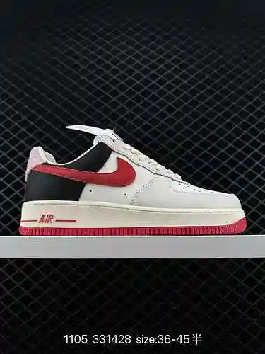 4 zapatillas informales, versátiles y de caña baja Nike Air Force Low Air Force One de nivel empresa