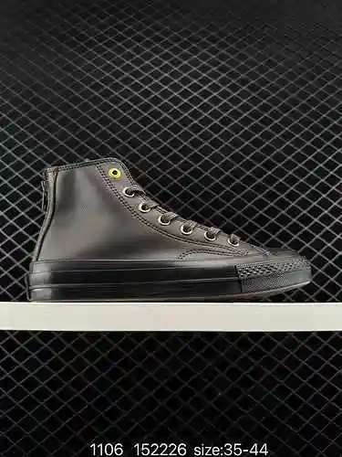 3 cremalleras de cuero otoño e invierno para envío. Converse Urban Functional Style Zipper Leather E