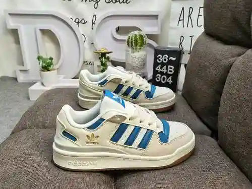 304DAdidas Forum 84 Low low cut versatile trendy casual sports board shoes. Based on the appearance 