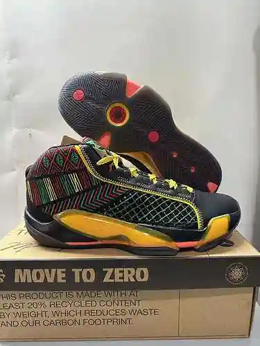 JORDAN Negro Rojo Verde 40-46
