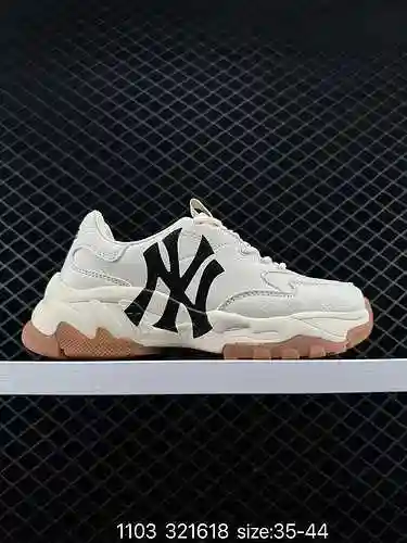 9 MLB/Corea F&amp; Los zapatos para hombre y mujer de la marca deportiva F están hechos de zapat