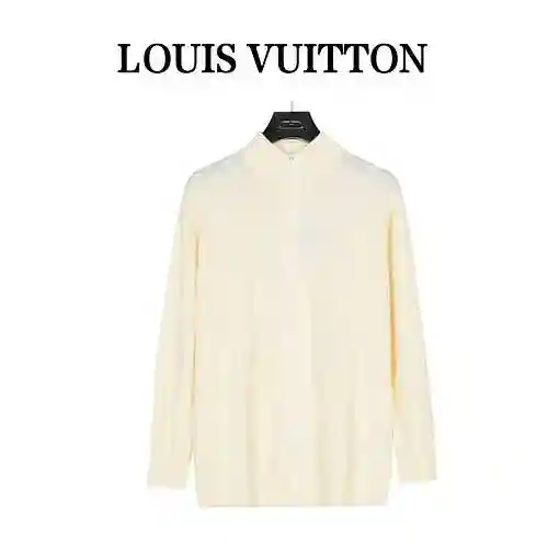 LV Louis Vuitton 23FW Waffle Embossed Zipper Coat