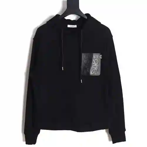 LOE * WE Classic Leather Label Hoodie