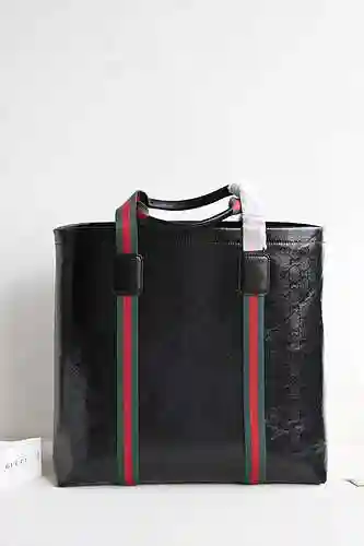 Bolso de mano exclusivo para hombre GUCC hecho de piel de vaca original importada Bolsa de regalo de
