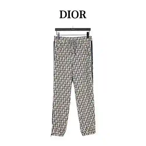 CD/Dior 23Fw AOP Jacquard Side Ribbon Set Pants