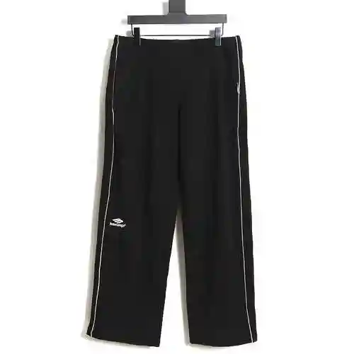 BLCG Balenciaga 22FW Sport B Basic Letter Line Embroidered Pants
