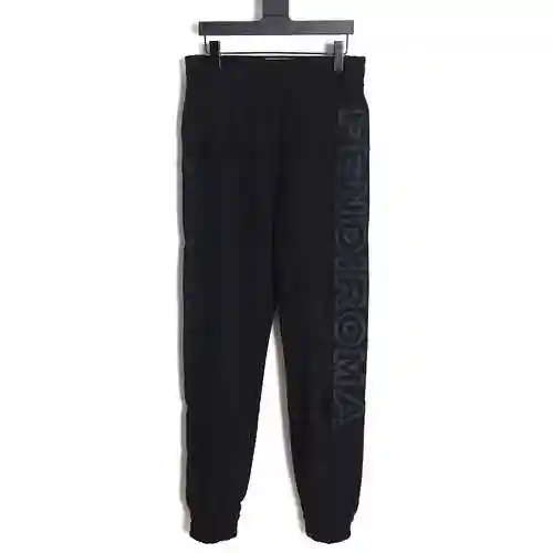 FEN * DI Fendi 23FW ROMA Side Logo Embroidered Pants