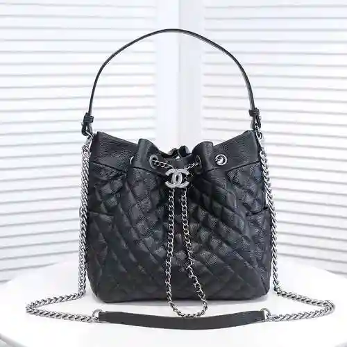 Bolso tipo cubo CH Xiang @ Nair hecho de piel de vaca original importada, bolsa de regalo de entrega