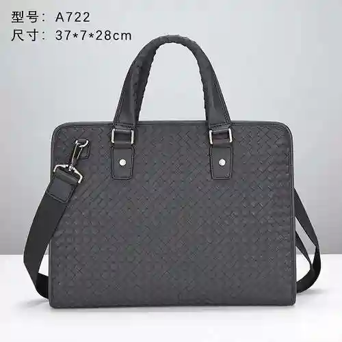El maletín para hombre está hecho de piel de vaca original importada y una bolsa de regalo de entreg