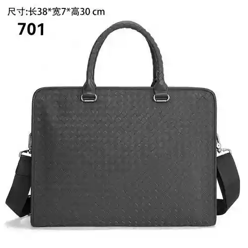 El maletín para hombre está hecho de piel de vaca original importada y una bolsa de regalo de entreg