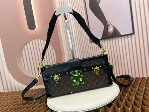 La bolsa LL box adopta una bolsa de regalo de entrega de alta calidad de piel de vaca original impor