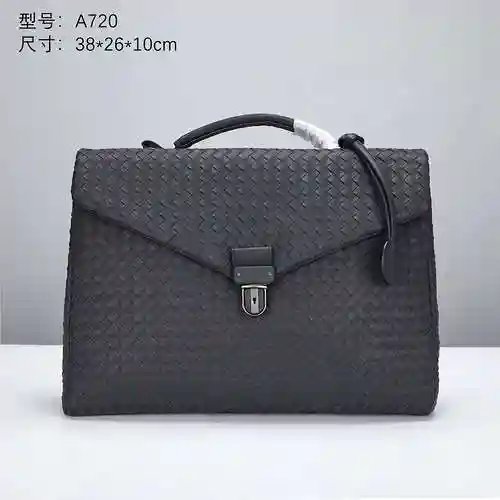 El maletín para hombre está hecho de piel de vaca original importada y una bolsa de regalo de entreg