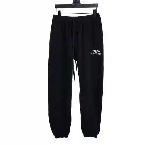 BBR/Burberry 3M logo embroidered pants