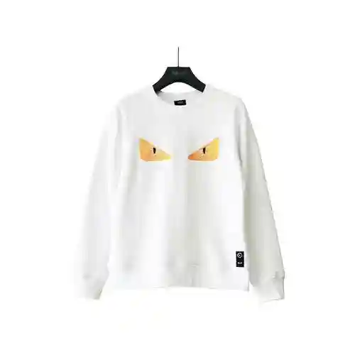 Fen * di/Fendi 23Fw Elephant Print Adhesive Small Monster Eye Sweater