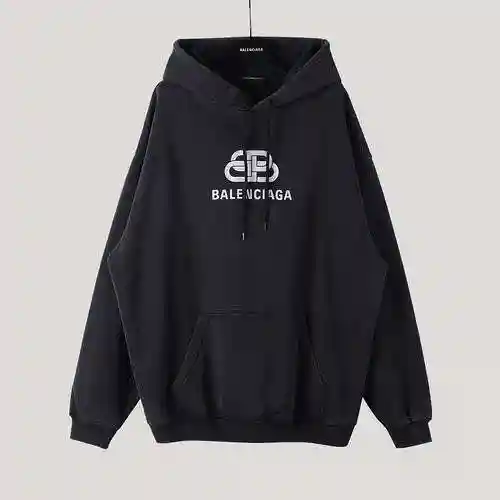 BLCG/Balenciaga Heavyweight Old Lock Hoodie, Unisex