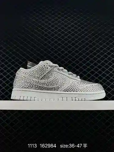 42 [James mismo estilo] Cactus plant flare market x nike dunk low full diamante blanco, primer lote 