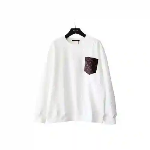 Louis Vuitton/LV Autumn/Winter New Jacquard Letter Logo Round Neck Sweater