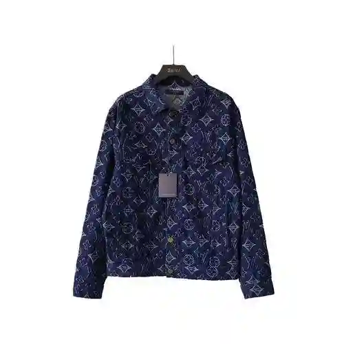 LV&amp; Louis Vuitton Wang Hedi's same denim jacket