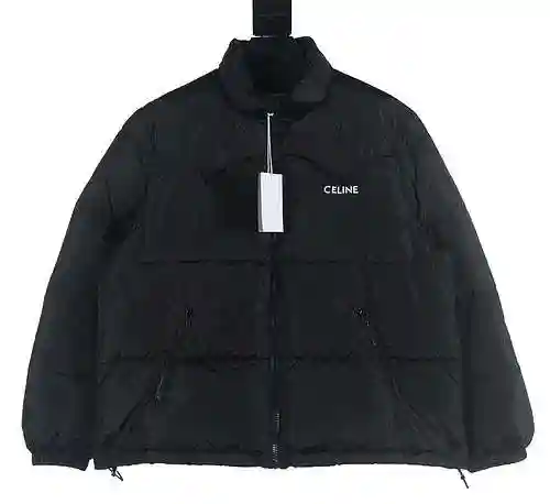 Sailin CE 23FW letter printed nylon down jacket