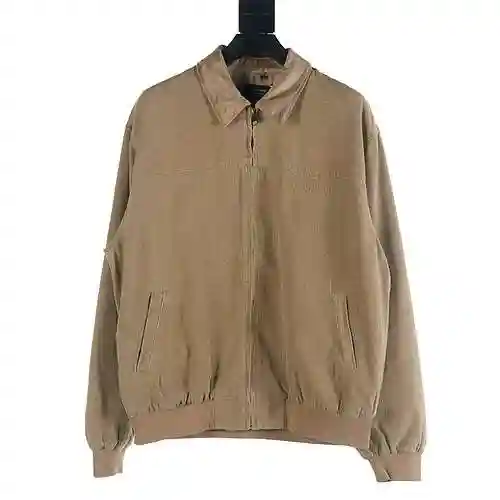 REPRE * SENT Letter Embroidery Wash Old Workwear Jacket Coat