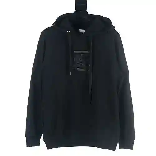 Burberry BBR 23Fw Adhesive Embroidered Warhorse Hoodie