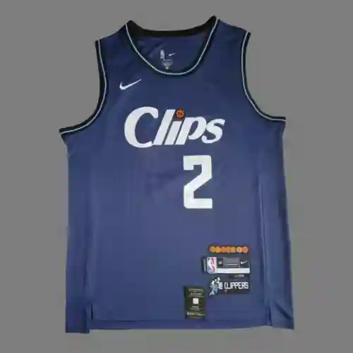Temporada 24 Clippers 2 Covey Leonard City Edition Azul marino