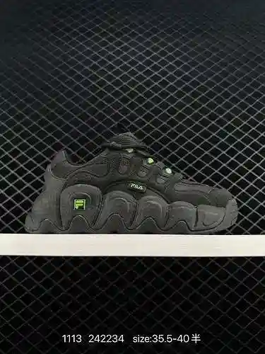 7. Nivel de empresa FILA Feile Winter New Dad Shoes Zapatos casuales Zapatos de pan con suela gruesa