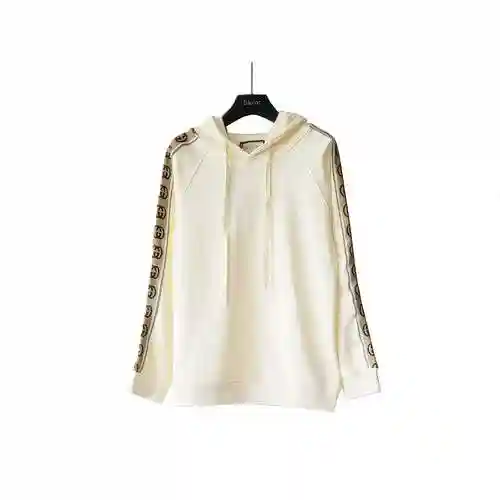 Gu * cci woven hoodie