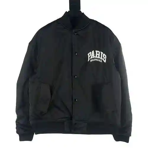 Balenciaga BLCG 23AW City Collection PARIS Embroidered Jacket Coat