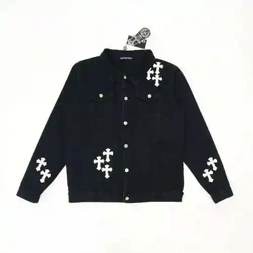 CH/CROSHINE CROSS DENIM COAT, unisex