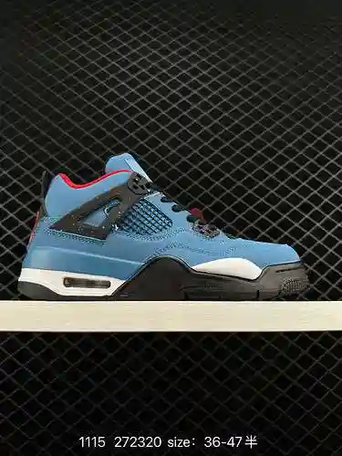 La serie de zapatos de baloncesto Jordan Travis Scott x Air Jordan 4 Retro AJ4 Jordan 4 Generation a