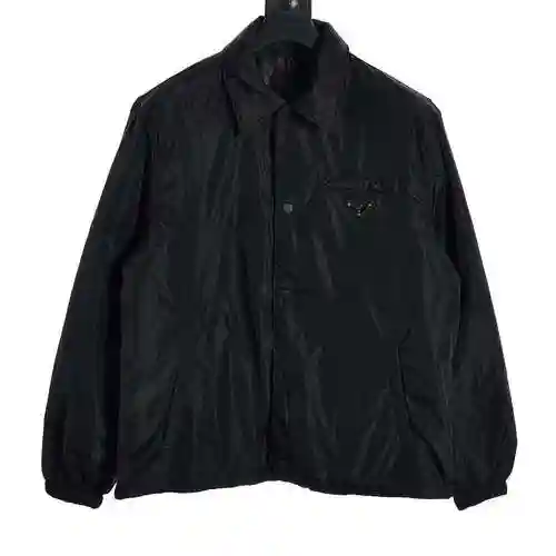 PRD lapel pocket shirt style cotton jacket