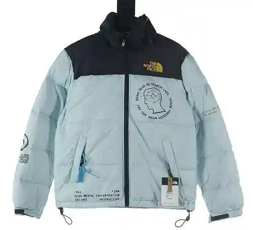 North TNF x BrainDeadMountainJacket Co branded Brain Death Down jacket