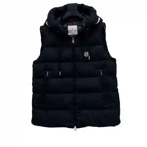 MC/Masked Standing Collar Hooded Vest