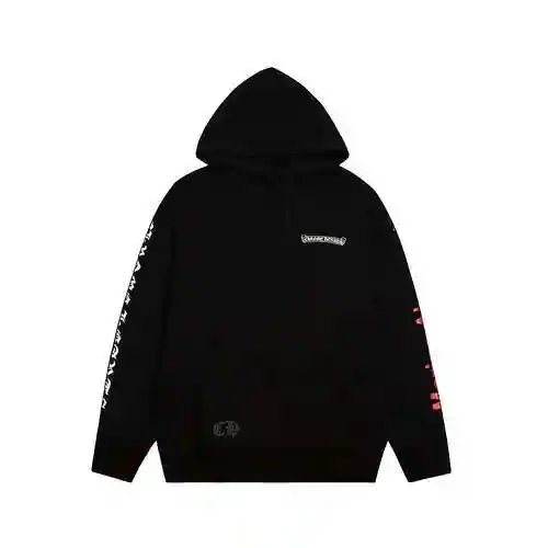 CH/Krochin Sanskrit Logo Hoodie Black