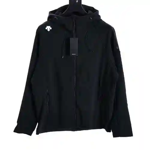 DESC * ENTE Autumn and Winter Outdoor Sports Casual Plush Soft Shell Coat
