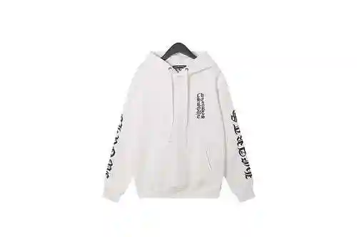 CH/Crook Heart Dark Pattern Full Print Sanskrit Hoodie, Unisex