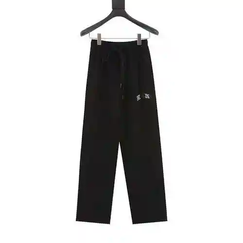 Blcg 23Fw Berkind Letter Embroidered Pants