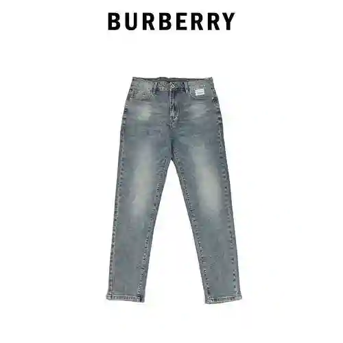 BBR/Burberry BBR Embroidered Rabbit Jeans