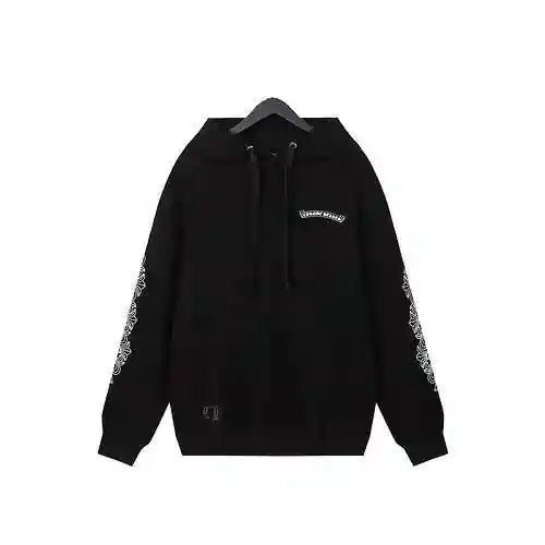 CH/Krochin Sanskrit Sword Printed Hoodie, Unisex