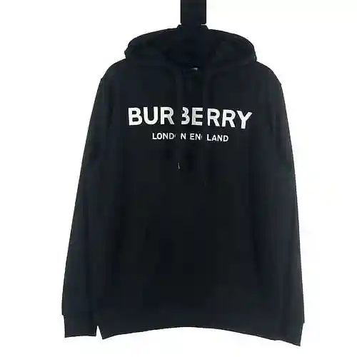 Burberry BBR Classic Letter Print Hoodie