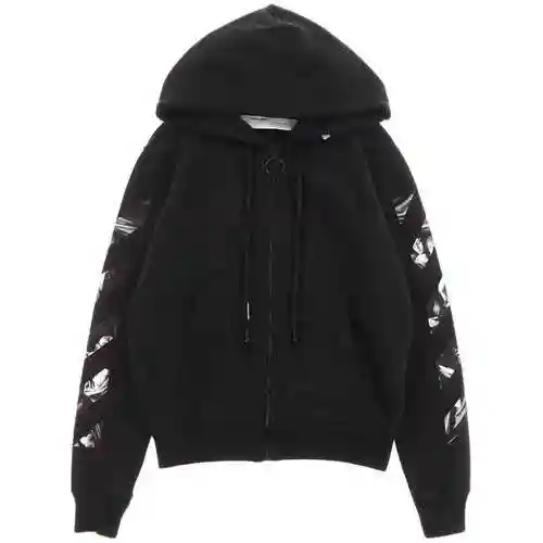 O * FF W * HITE C/O VIRGIL ABLOH Caravaggio Virgin Oil Painting Printed Cardigan Coat, Unisex
