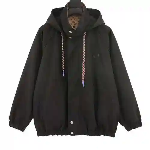 G family dual G logo zippered trench coat