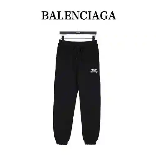 BLCG/Balenciaga 23Fw 3Mlogo embroidered pants