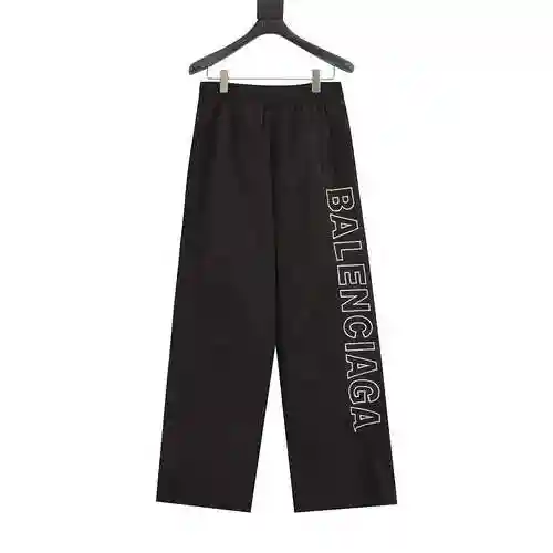 BLCG 23FW embroidered nylon pants