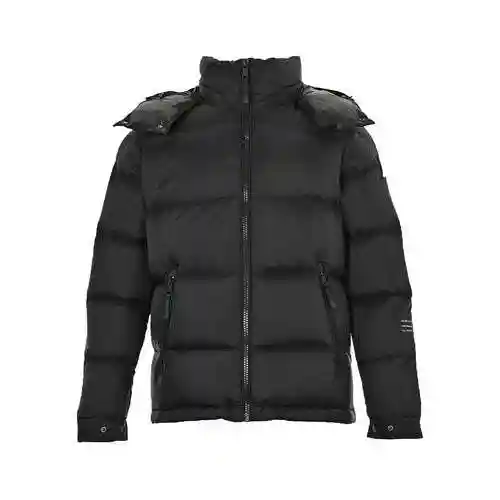 MC//Mengkou Fujiwara Hao Co branded Arm Badge Letter Down Coat